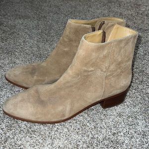 J Crew Suede Booties